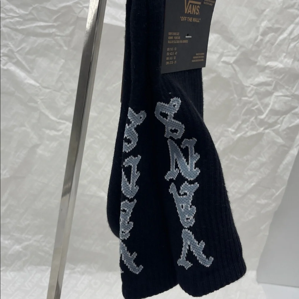 Vans Road Stop Crew Socks (1 pair) Style VN000NCHBLK